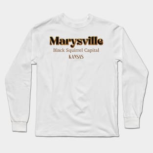 Marysville Black Squirrel Capital Long Sleeve T-Shirt